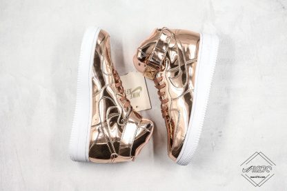 Nike Air Force 1 High Liquid copper shoes