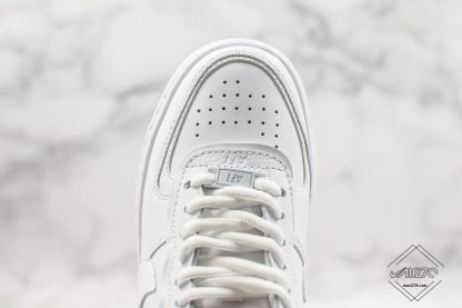 Nike Air Force 1 Low Shadow All White toe