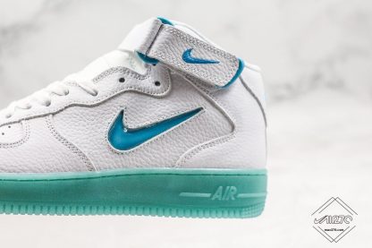 Nike Air Force 1 Mid White Artisan Teal for sale