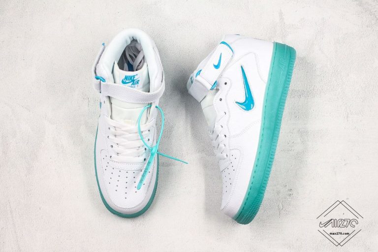 nike air force white teal