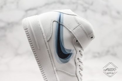 Nike Air​ Force 1​ MID 07 White Swoosh Overlap swoosh