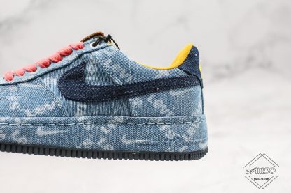 Nike By You Air Force 1 Low Leevis Exclusive Denim midsole