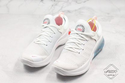 Nike Joyride Run Flyknit White Total Orange sneaker