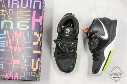 Nike Kyrie 6 Black White Dot-Volt sneaker