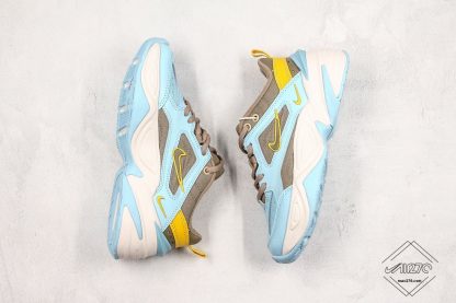 Nike M2K Tekno Half Blue Double Swoosh