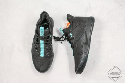 Nike PG 3 EP Black Light Aqua tongue