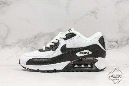 Wmns Air Max 90 White Black