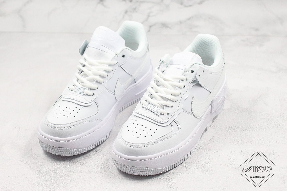 all white af1 low