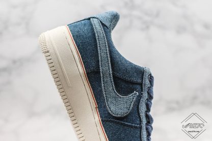 3X1 Nike Air Force 1 Denim 905345 402 swoosh