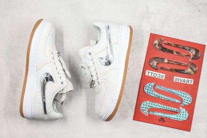 Air Force 1 Low x Travis Scott Sail with swoosh package