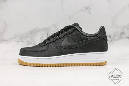 CLOT x Nike Air Force 1 Black Silk