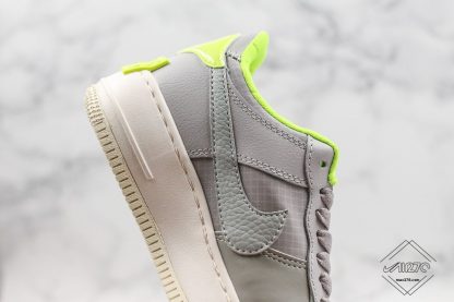 Nike AF-1 Shadow SE Atmosphere Grey Volt panel