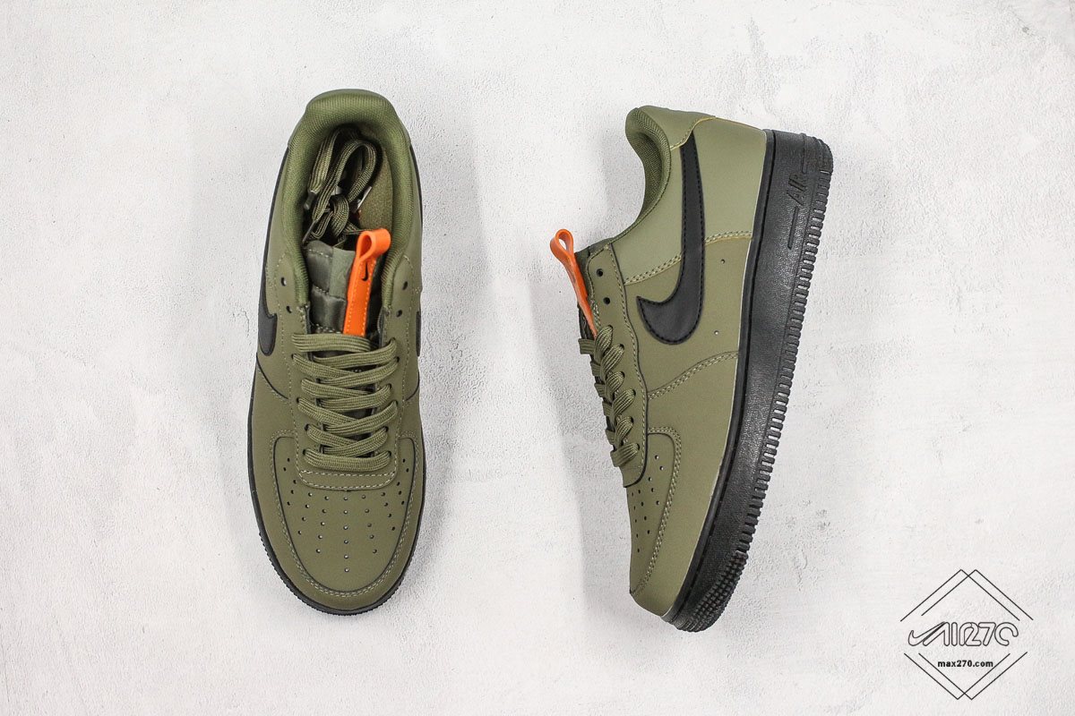 nike air force 1 mid olive green