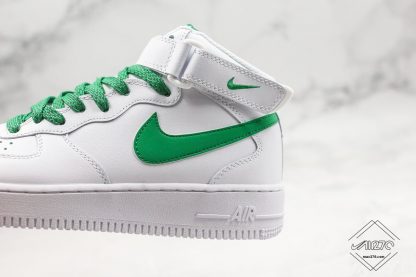 Nike Air Force 1 07 Mid White Green 3M for sale