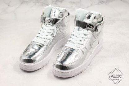 Nike Air Force 1 High Metallic Silver for sale