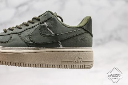 Nike Air Force 1 SE Nylon Cargo Green swoosh