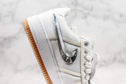 Travis Scott x Air Force 1 Low Sail swoosh