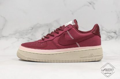 WMNS Air Force 1 SE Night Maroon Coral Dust
