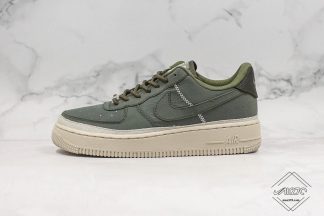 Wmns Nike Air Force 1 SE Nylon Cargo Green