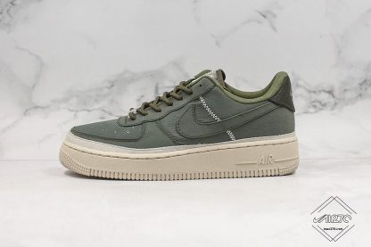 Wmns Nike Air Force 1 SE Nylon Cargo Green