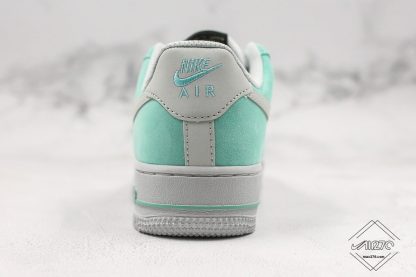 air Force 1 07 Low Iceland Green back heel