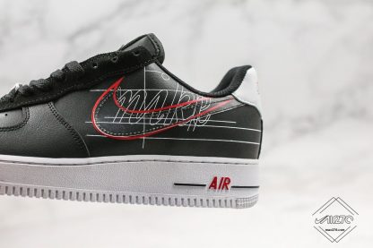 Air Force 1 Script Swoosh Pack Black scripted Swoosh