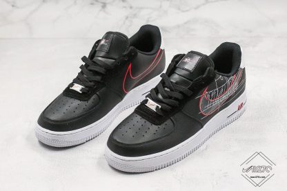 Air Force 1 Script Swoosh Pack Black sneaker