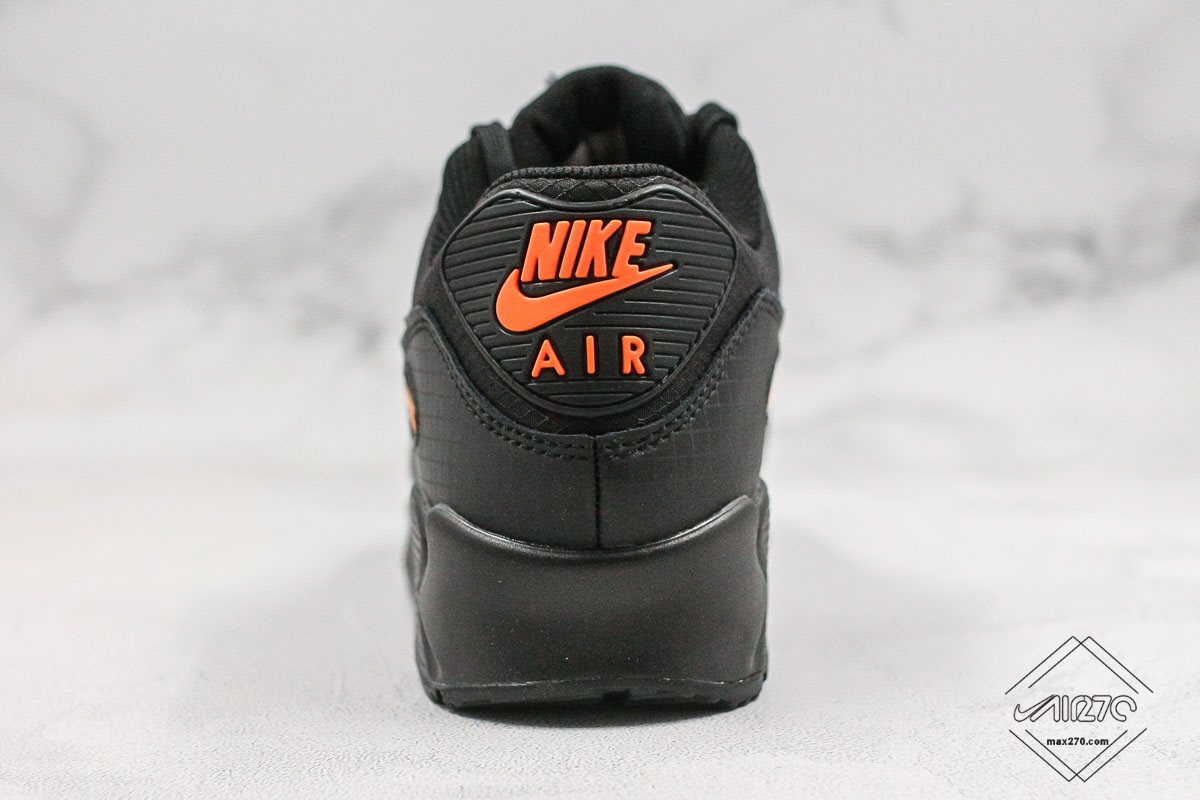 nike air black orange