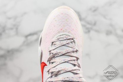 Enspire x Nike KD 12 in White pink upper