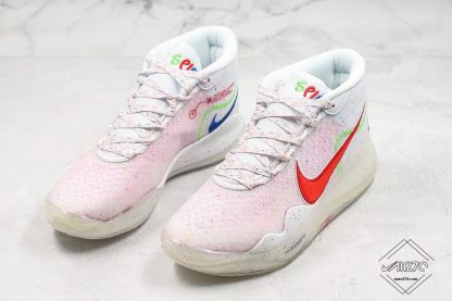 Enspire x Nike KD 12 in White red