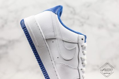 Nike Air Force 1 Low White Navy Lateral
