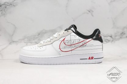 Nike Air Force 1 Script Swoosh Pack White