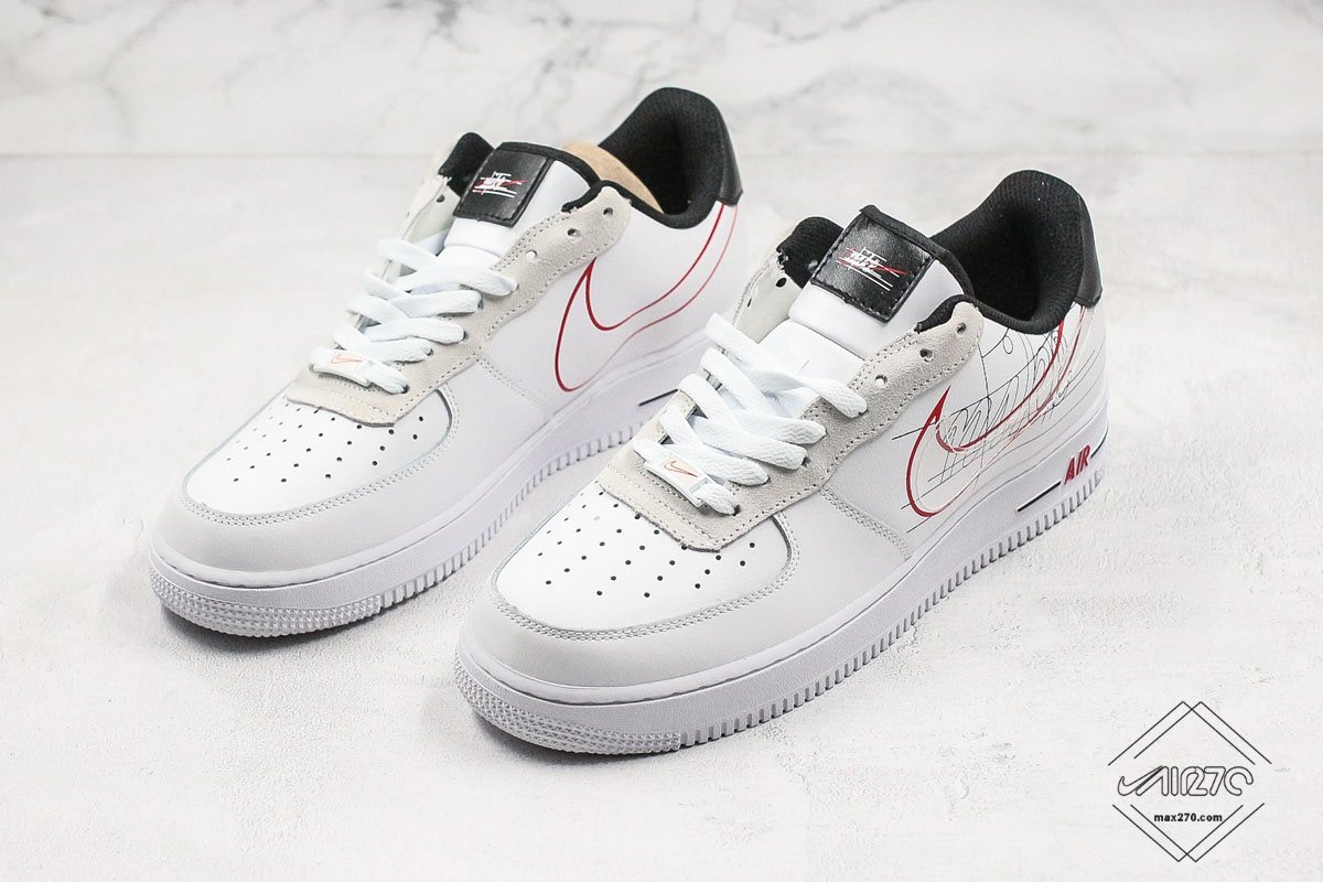 nike air force 1 script swoosh