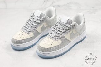 white glitter air force 1