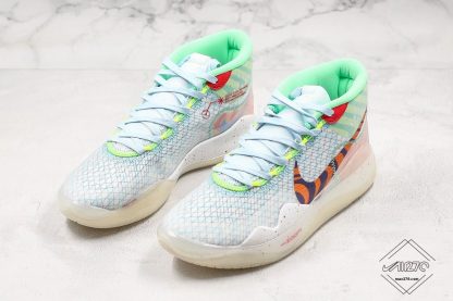 Nike KD 12 Wavvy Basketball Shoe teal tint
