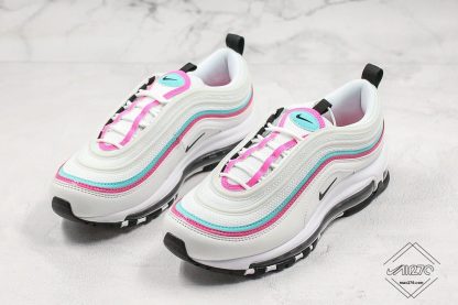 buy Nike Air Max 97 White Pink Aurora Green