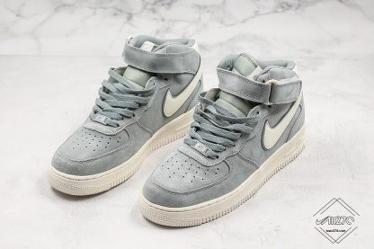shop Nike Air Force1 Mid 07 3M Grey Suede