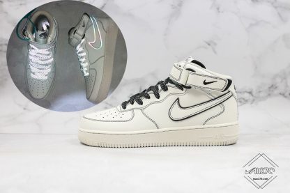 Nike Air Force 1 Mid 3M Reflective Cream White