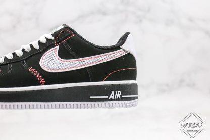 Air Force 1 Low Exposed Stitching red swoosh
