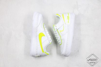 Air Force 1 Shadow White Lemon Venom panels