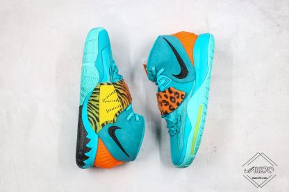 Kyrie 6 EP Oracle Animal Print Aqua Cheetah sneaker