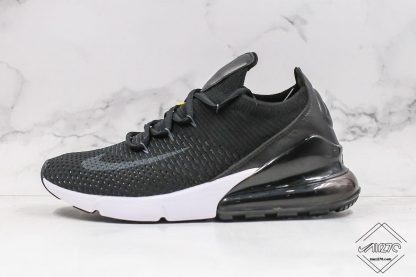 Mens Air Max 270 Flyknit Black White