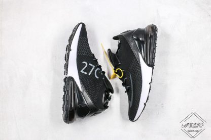 Mens Air Max 270 Flyknit Black White sneaker