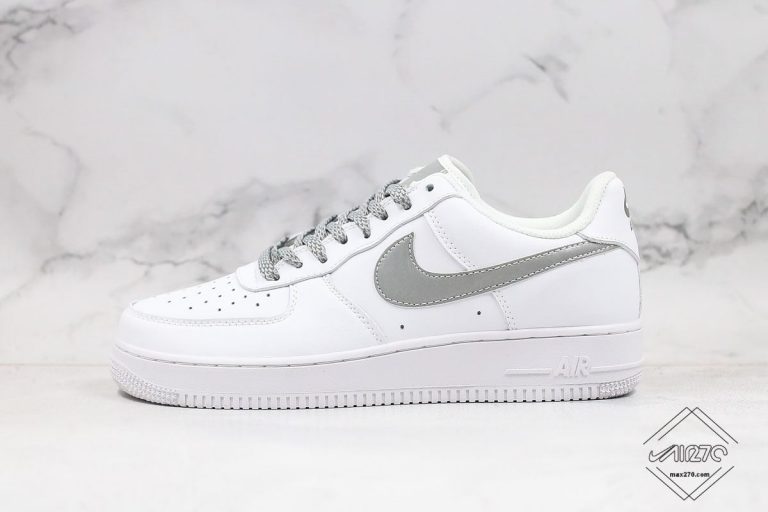 nike air force silver swoosh