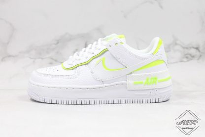 Nike Air Force 1 Shadow White Lemon Venom Volt