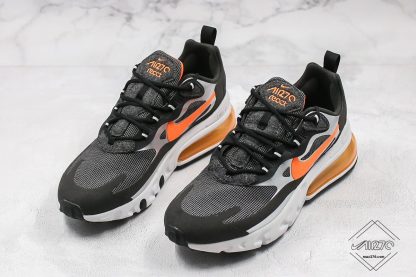 Nike Air Max 270 React Black Total Orange for sale