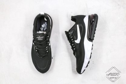 Nike Air Max 270 React Punk Rock Black White tongue