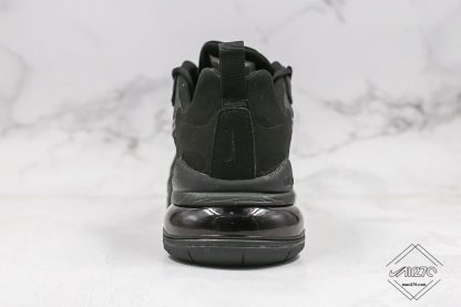 Nike Air Max 270 React Triple Black heel