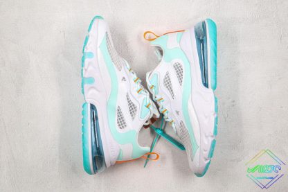 Nike Air Max 270 React White Jade Frosted Spruce panel