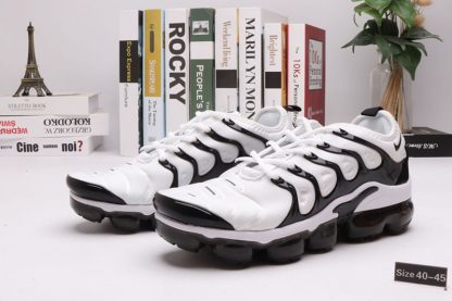 Nike Air VaporMax Plus White Black upper